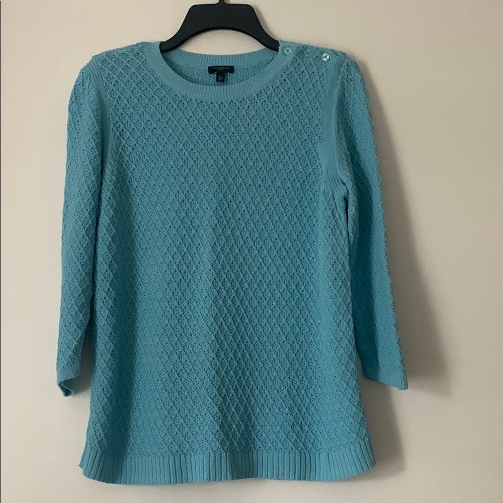 Talbots Light Blue Knit Sweater